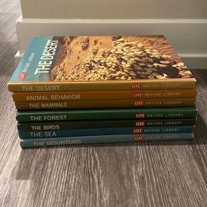 Life Nature Library Books set of 7